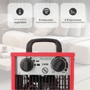 Calefactor industrial Max. 2000W