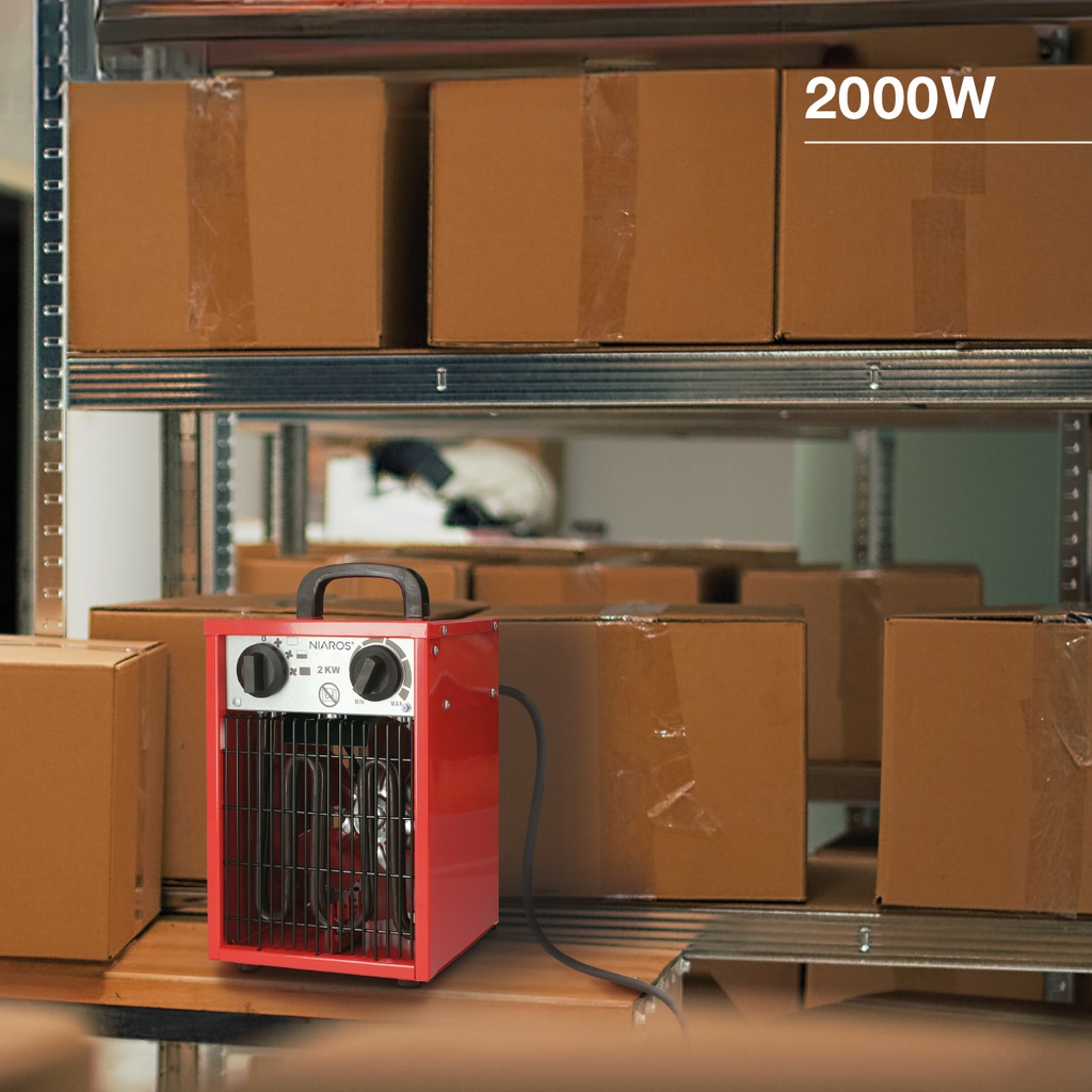 Calefactor industrial Max. 2000W