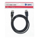 Cable conexión HDMI a HDMI  Negro 1.4 / 1.8M