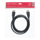 Cable conexión HDMI a HDMI  Negro 1.4 / 1.8M