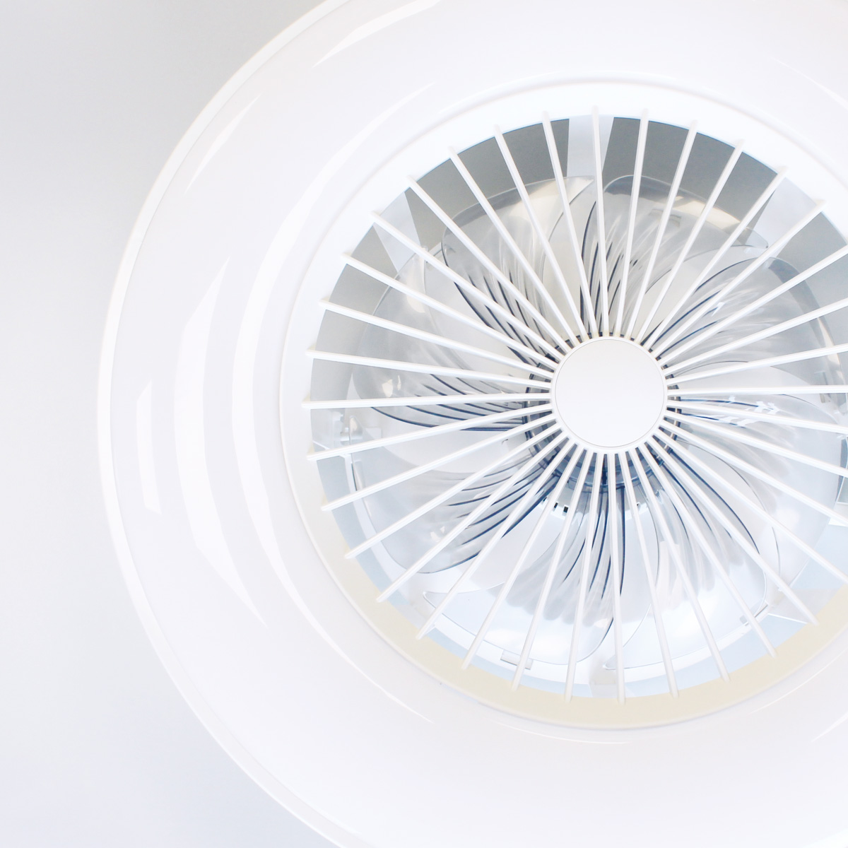 Ventilador de techo Box Fan con mando 22' CCT regulable Blanco