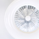 Ventilador de techo Box Fan con mando 22' CCT regulable Blanco