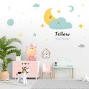 Luz de noche infantil LED Unicornio 2,5W Rosa