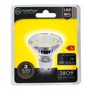 Bombilla LED dicroica cristal 5W GU10 4200K - 12u caja exp