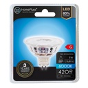 Bombilla LED dicroica cristal 38º 5W MR16 6000K - 12u caja exp
