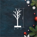 Árbol decorativo LED Cumia 40cm 3xAA Dorado