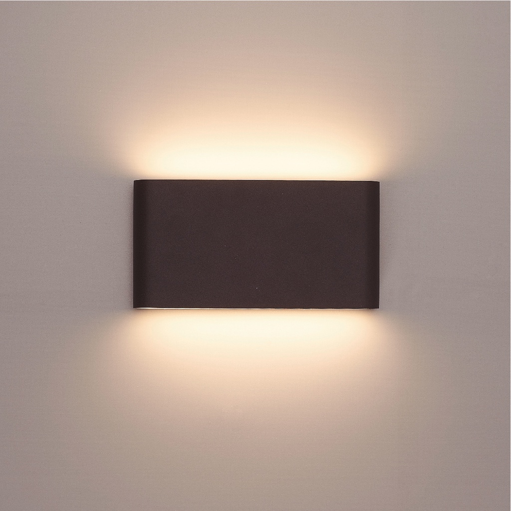 Bañador pared LED Feshi 10W 3000 - 4000 - 6000K Gris antracita