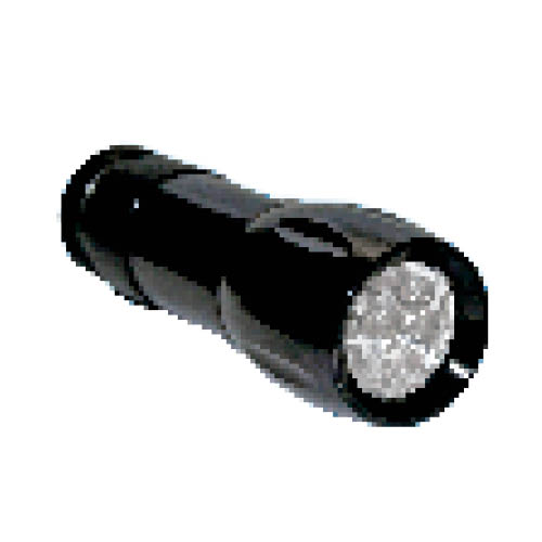 Linterna de aluminio 9LEDs - 12 uds. caja expositor