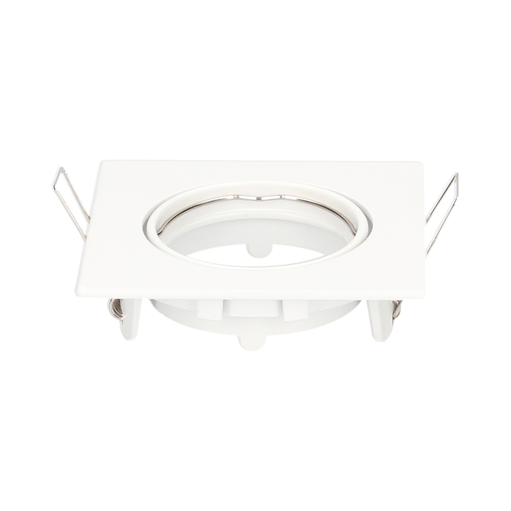 Aro basculante cuadrado empotrable Chandur Blanco