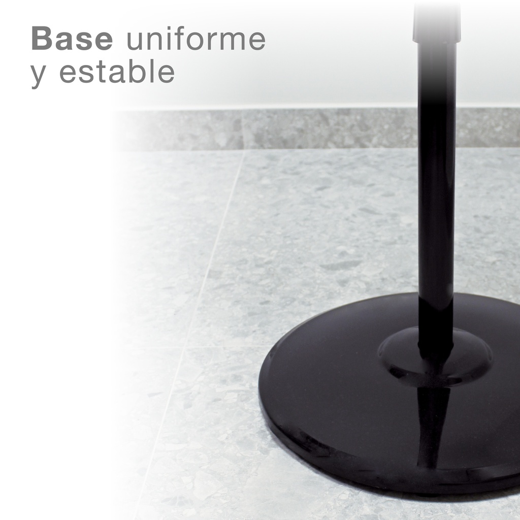 Ventilador de pie con mando y temporizador 43cm 30W motor DC Negro