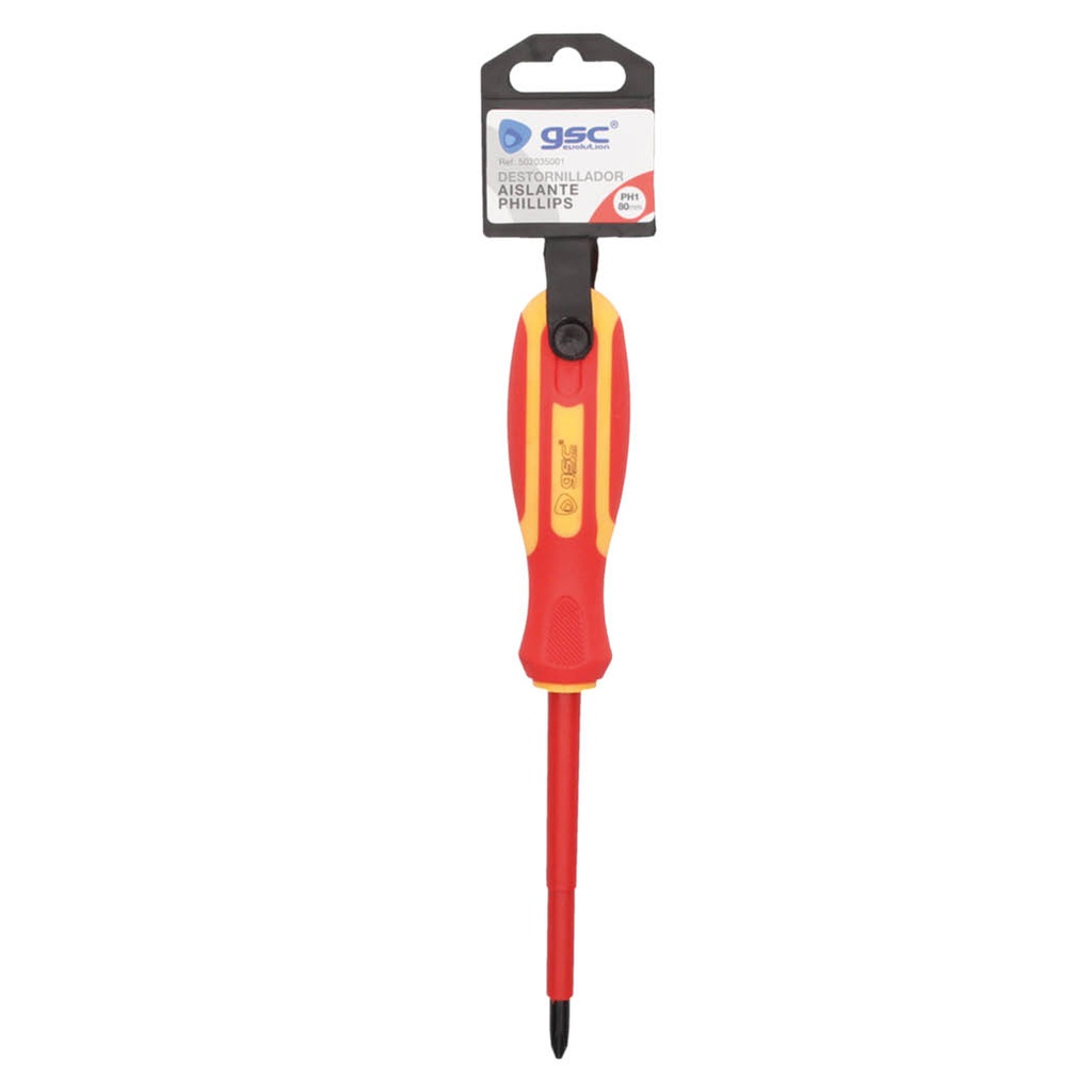 Destornillador aislante Philips PH1x80mm