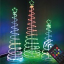 Árbol LED inteligente vía bluetooth y mando Hode 1,5M 24 funciones RGB IP44