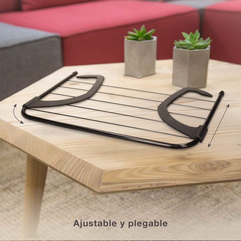 Tendedero plegable balcón/radiador Pipali 50x30x15,5cm