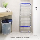 Tendedero plegable Manma 2 alas de aluminio 176x55x92cm