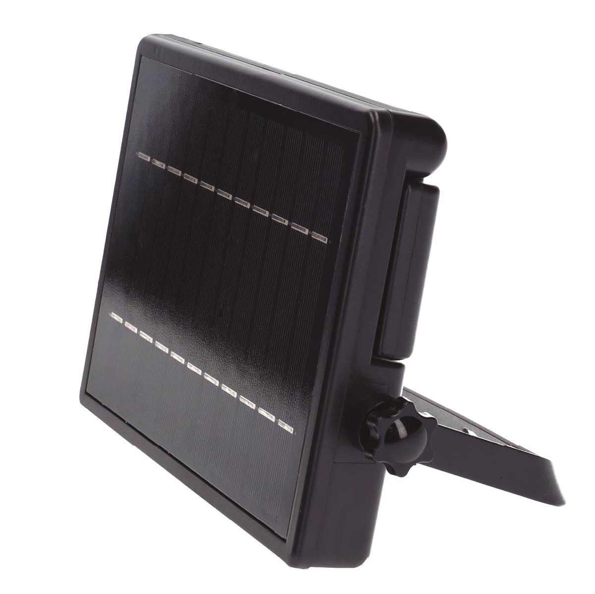 Foco proyector solar LED Cela con sensor de movimiento y crepuscular 6W 3000 - 4000 - 6000K IP54 Negro