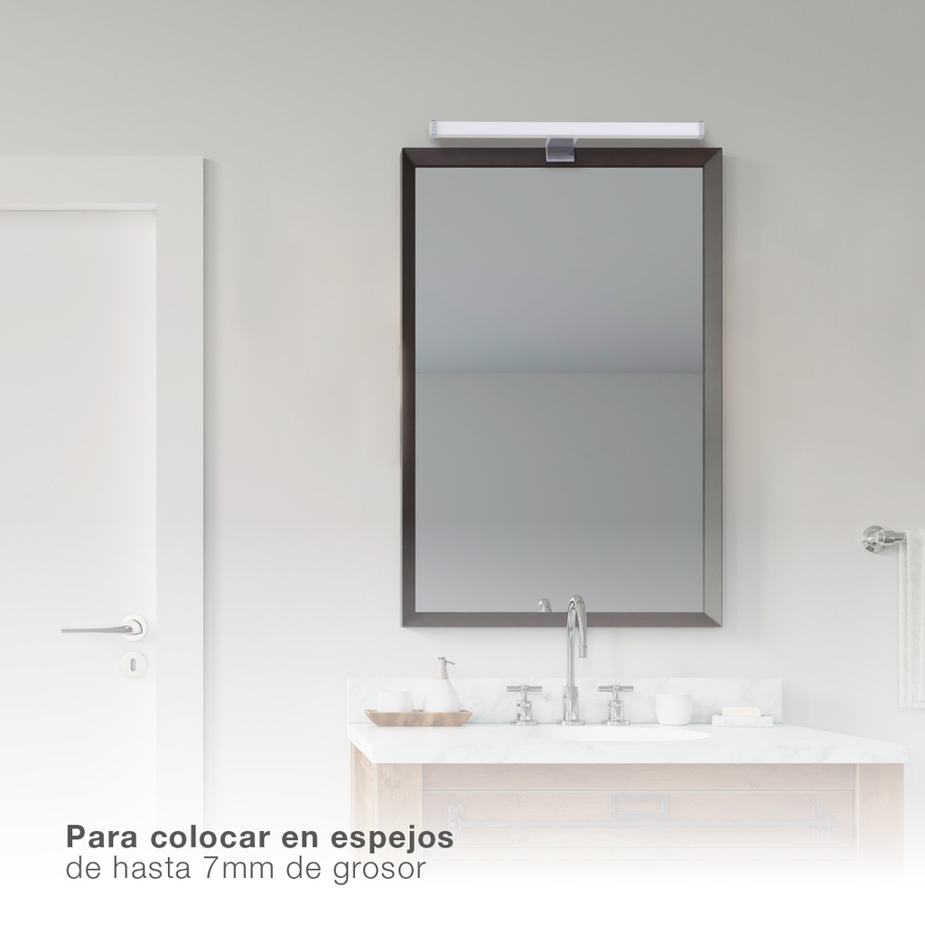 Aplique baño LED Nakur 6W 6500K IP44