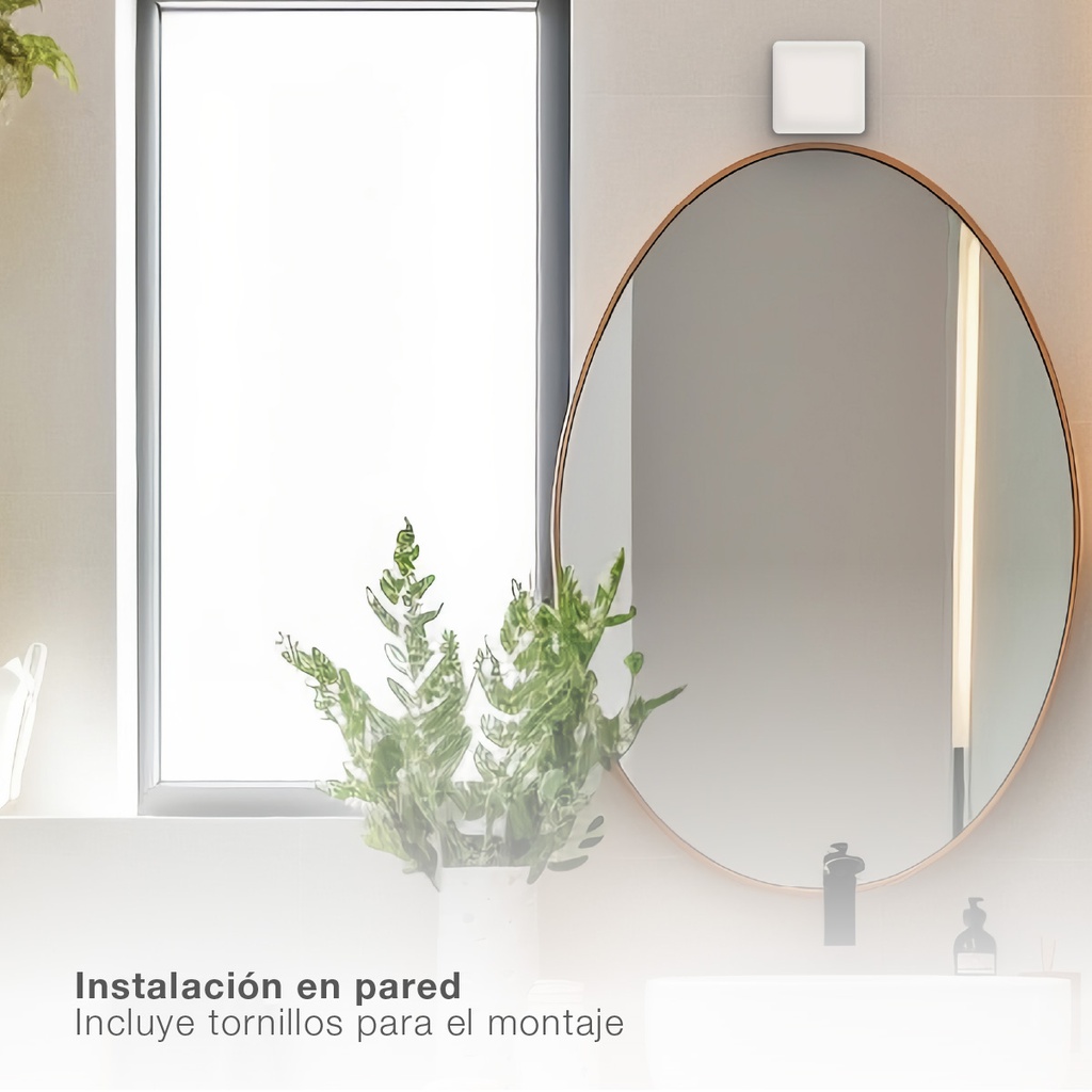 Aplique baño LED Tilani 4,5W 6500K IP44
