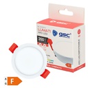 Aro redondo empotrable compacto LED Lumati 4W 3000 - 4000 - 6000K Blanco