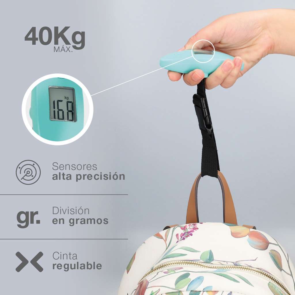 Báscula de viaje Thaton 40kg