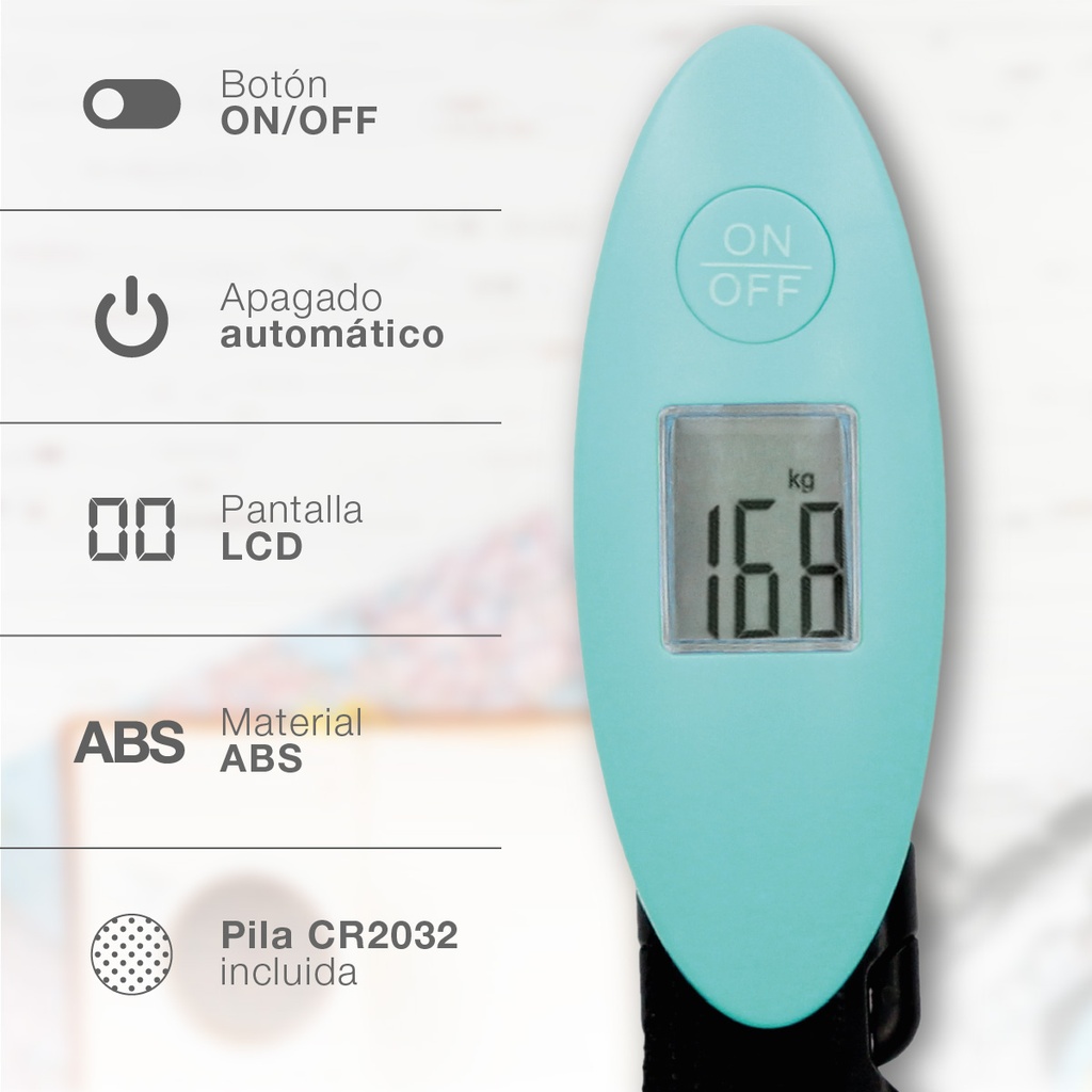 Báscula de viaje Thaton 40kg
