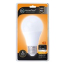 Bombilla LED estándar con sensor crepuscular 9W E27 3000K - 8u caja exp
