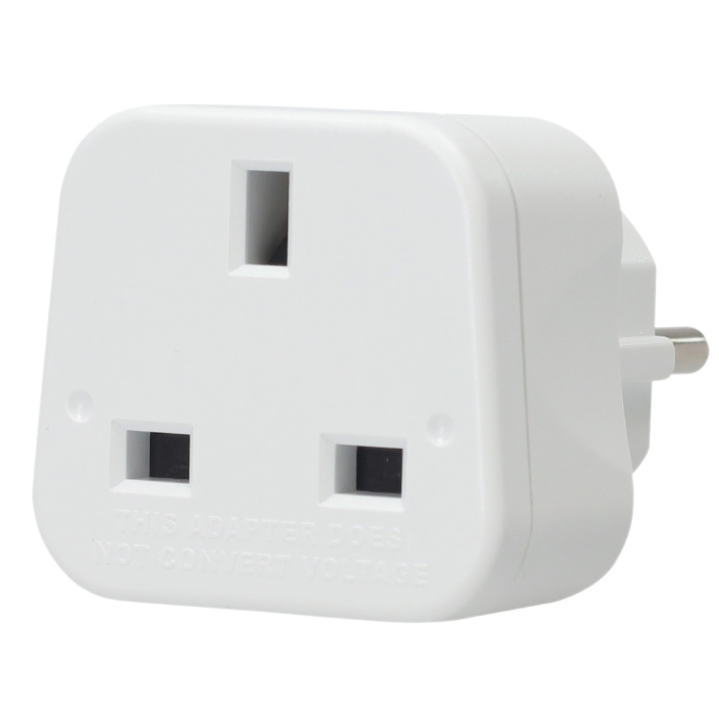 EU to UK adpter travel plug 4.8mm