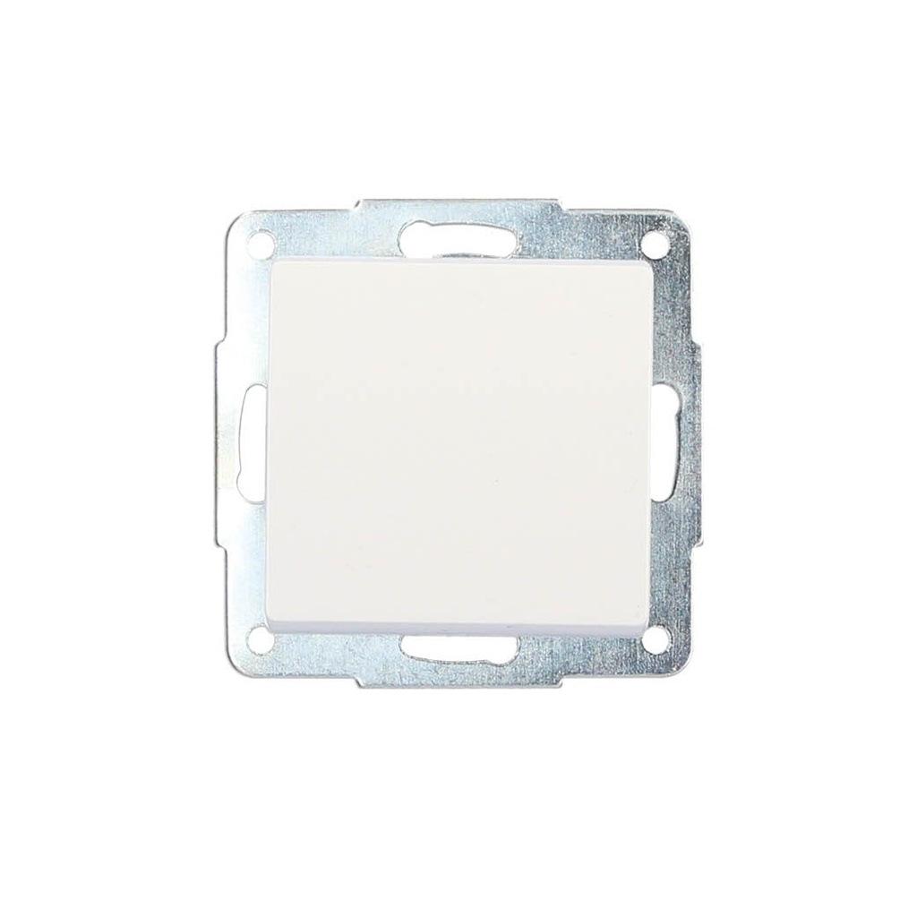 Conmutador cruzamiento empotrable Gamma Blanco