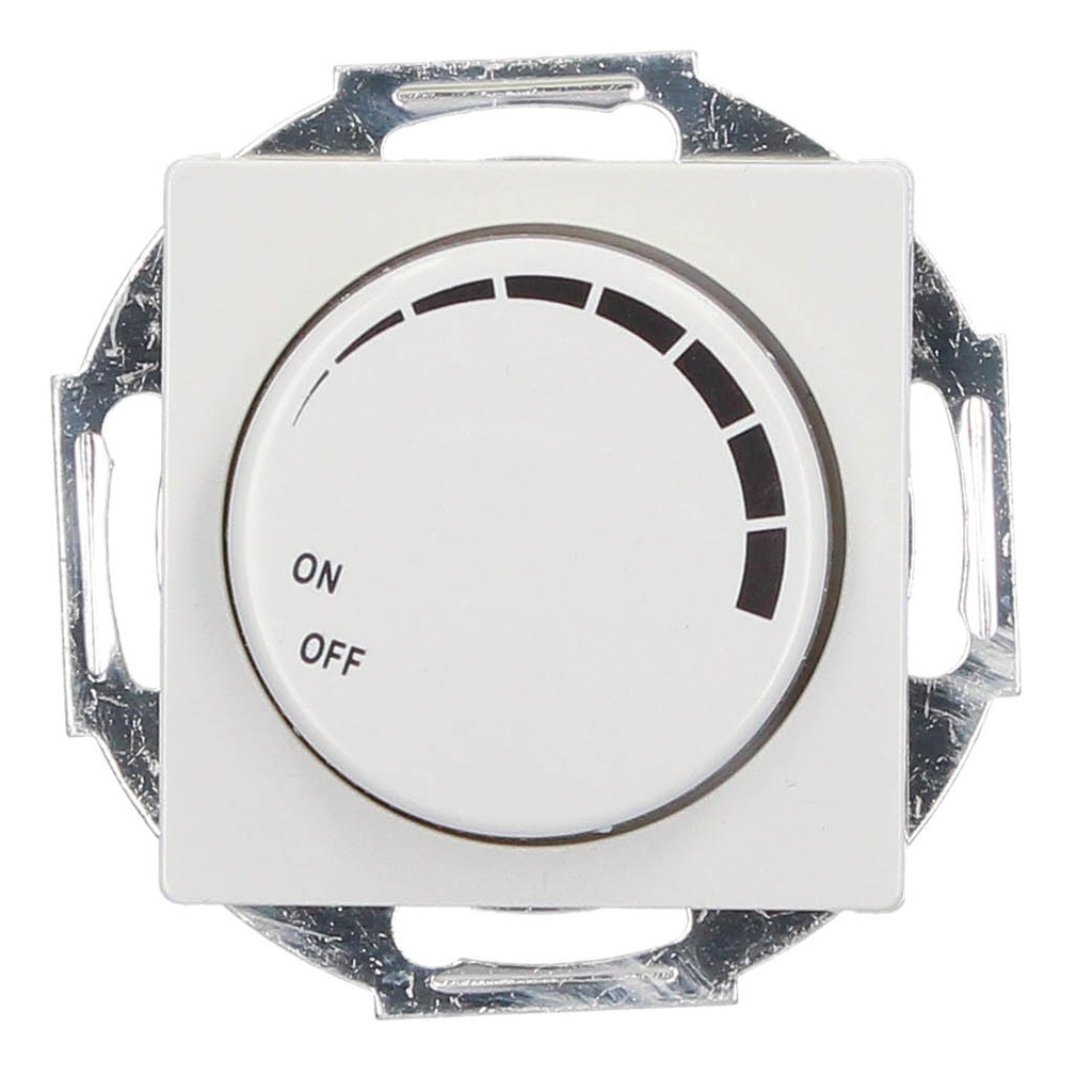 Variateur de lumière rotatif à encastrer Gamma Blanc