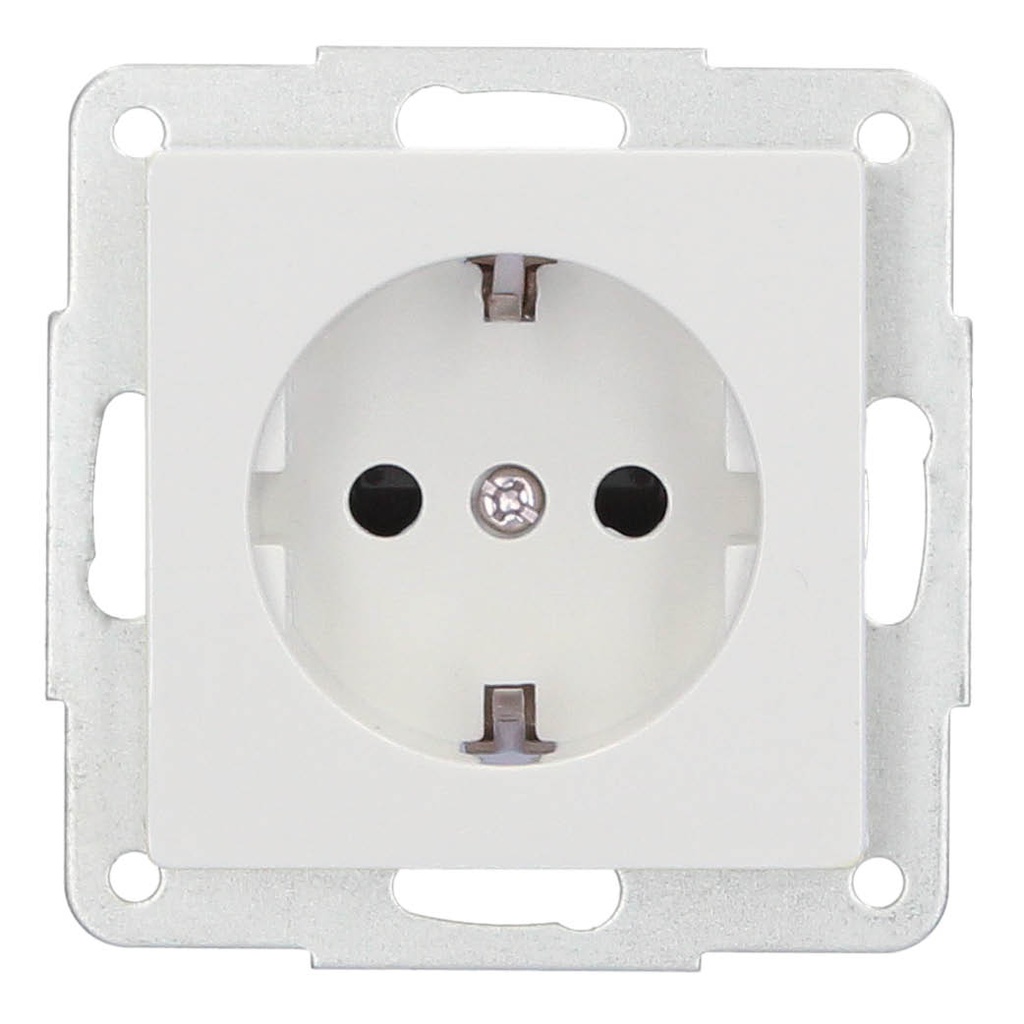 Gamma socket recessed White