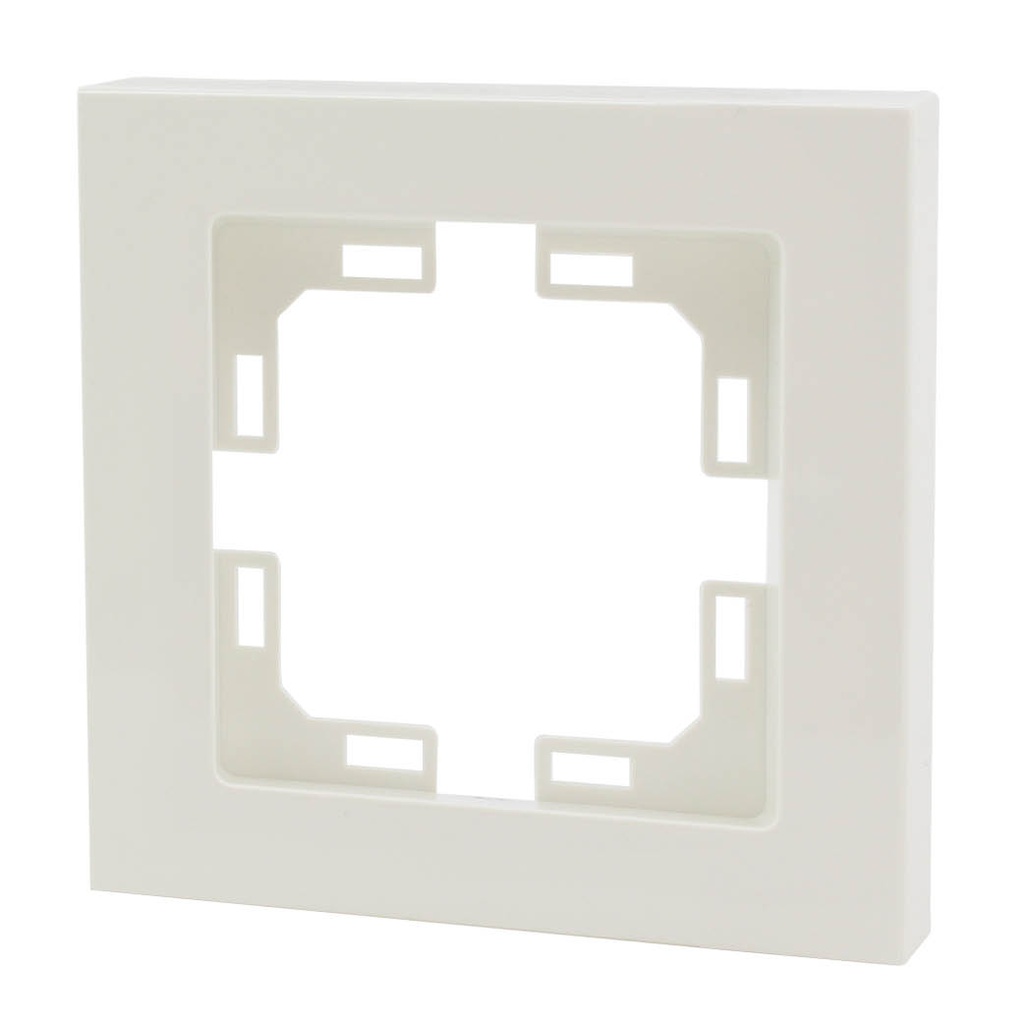 Embellecedor recto simple Gamma Blanco
