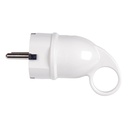[000201277] Easy pull two pole plug 4.8mm White