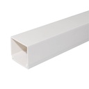 Screw-mounted PVC electrical trunking 2M 25x40mm