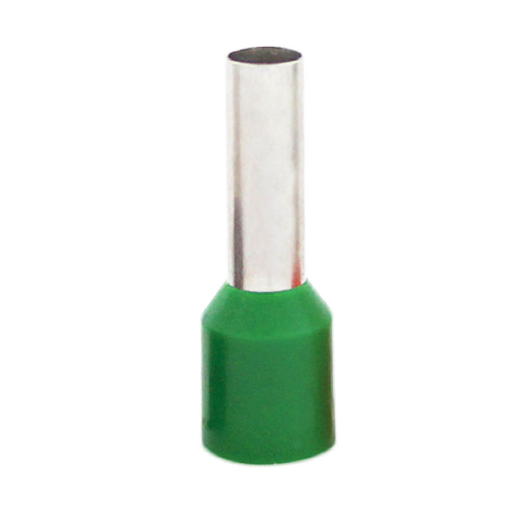 50pcs bag insulated cord end terminal 6mm Green