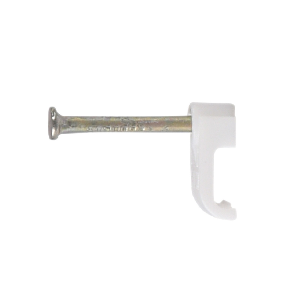 100pcs bag cable flat clips 5mm2