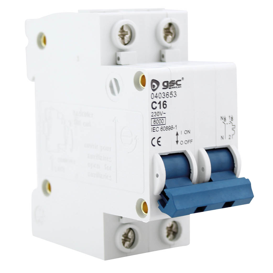 Modulo doble magnetotermico 1P+N 10A