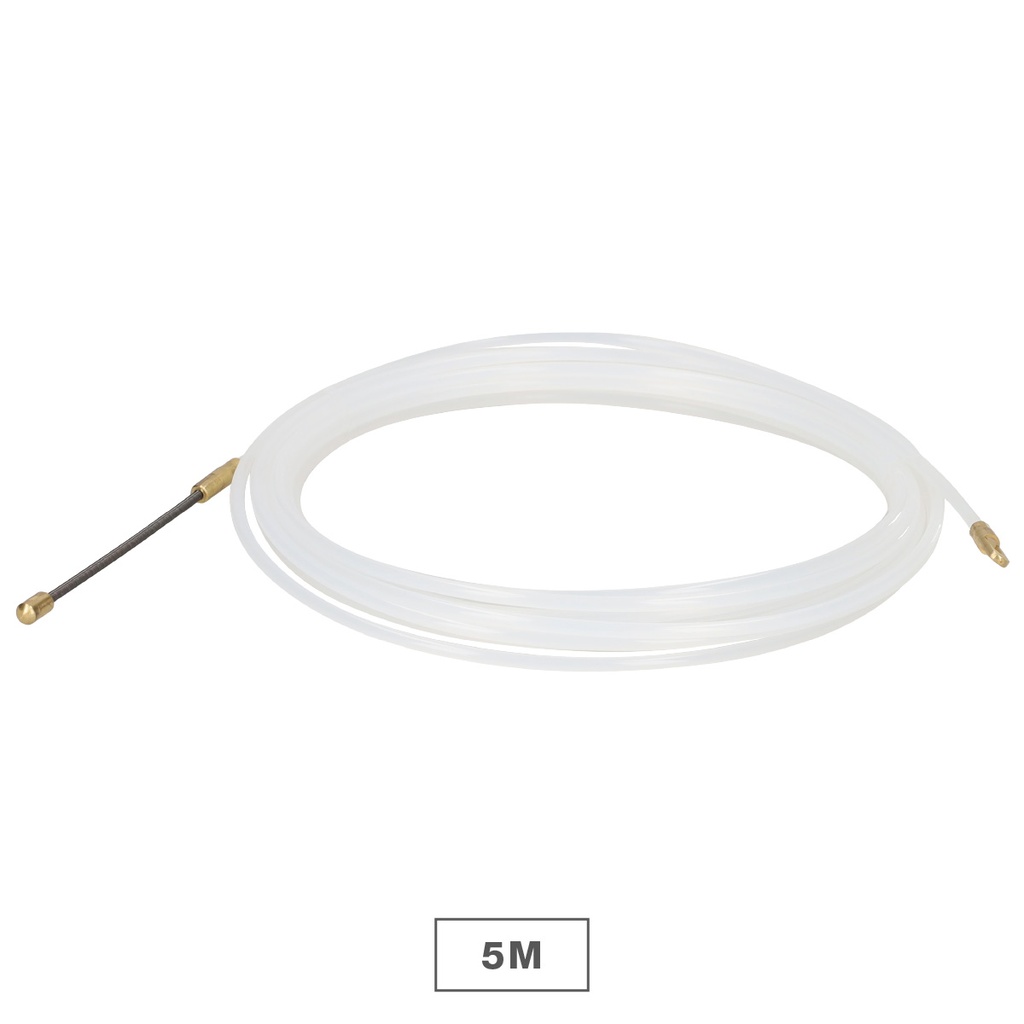 Cable puller 100% Nylon 4mm 5M White