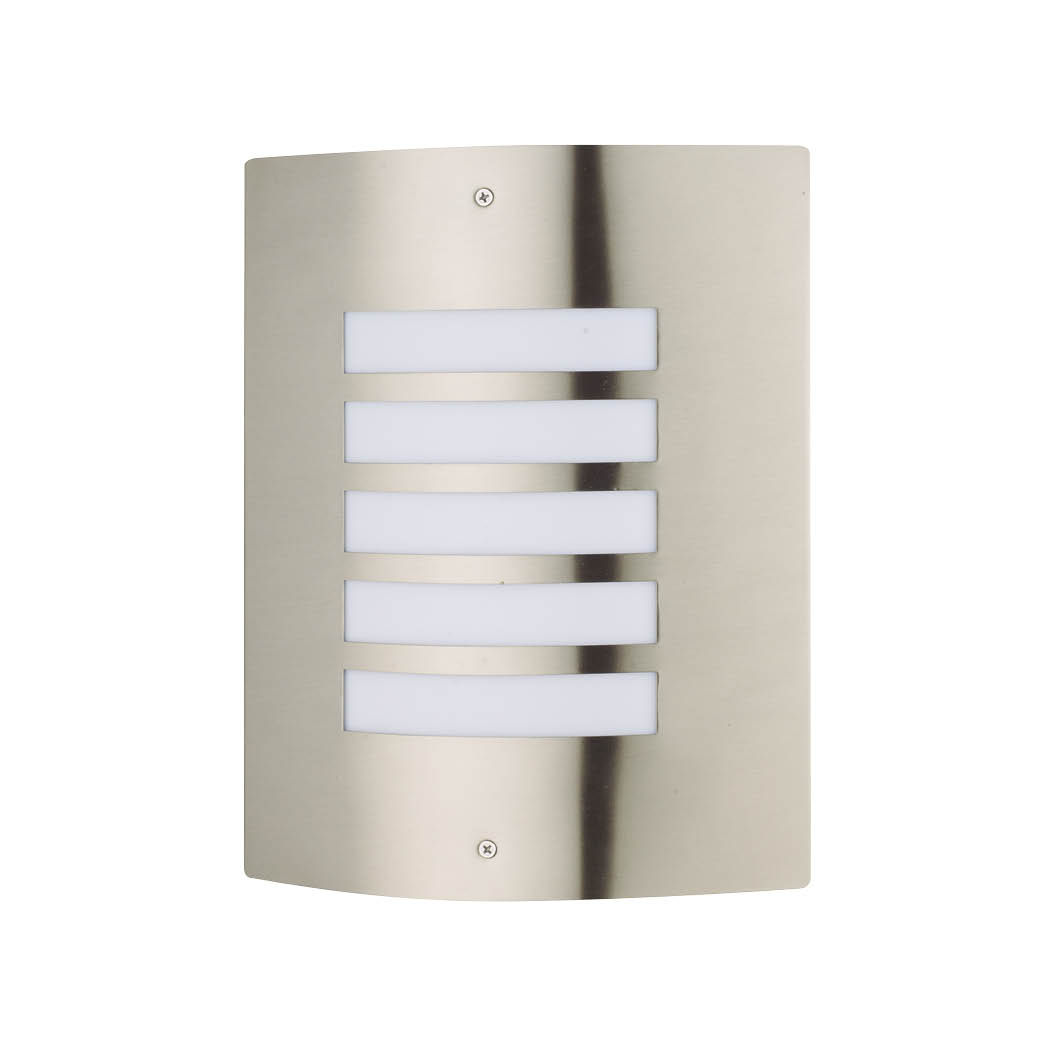 Sibe wall sconce with grid E27 max. 60W nickel satin