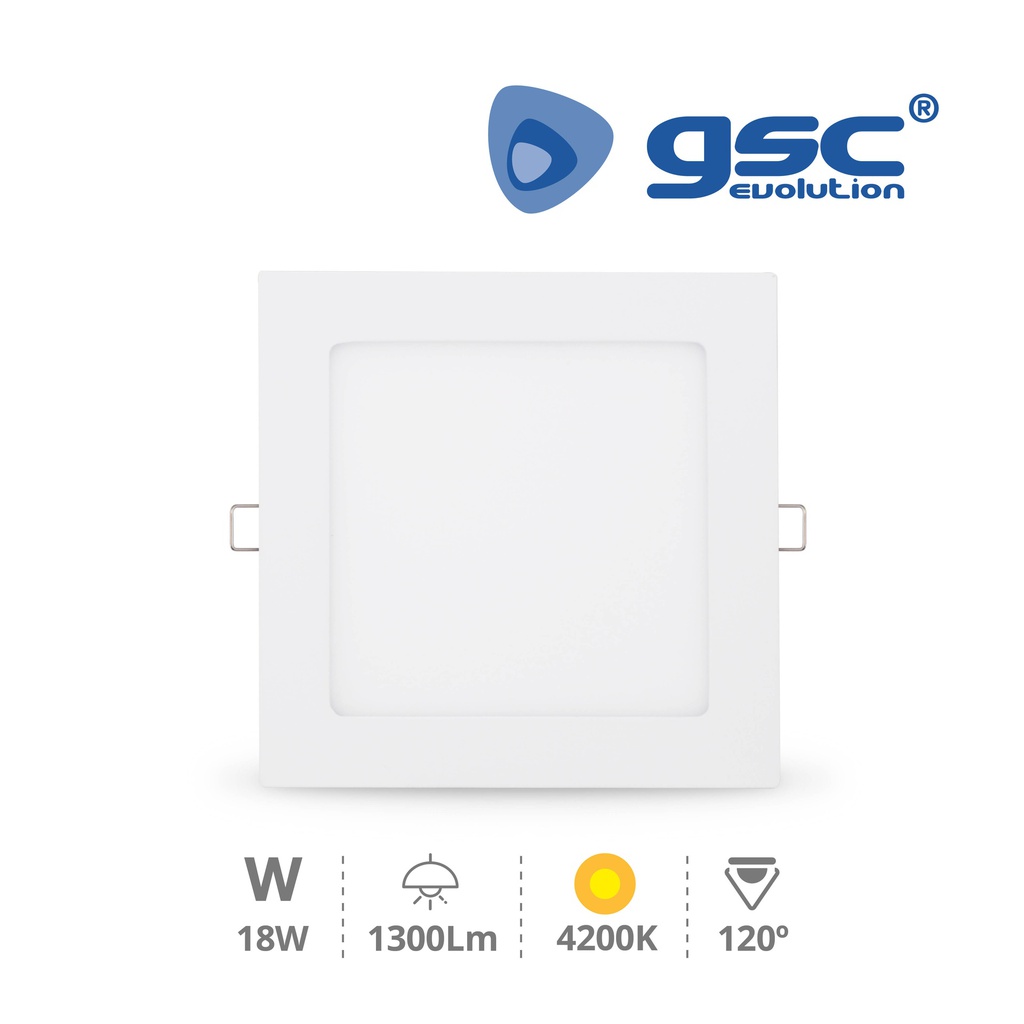 Downlight empotrable Nairobi 18W 4200K Blanco