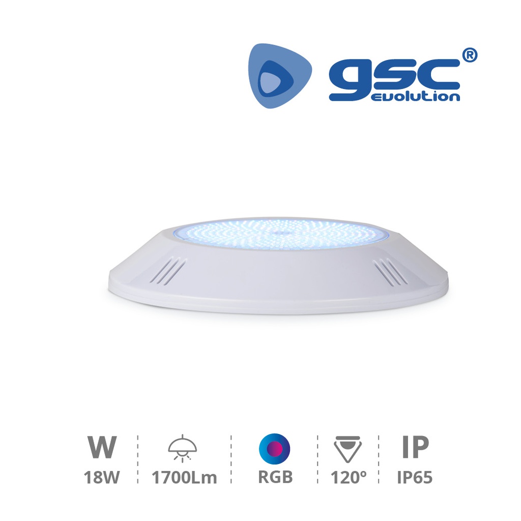 Proyector LED Kanda para piscina 18W RGB