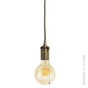 Porte-lampe suspendue String E27 1M Nickel satin