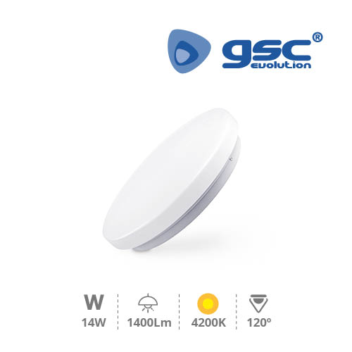Plafón techo Mond 14W 4200K