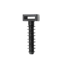 Pack 100 Unidades Tampão de abraçadeira 43x9.8mm Negro