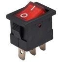 [001105500] 5pcs bag rocker switch SPST ON/OFF con luz 6A-10(4)A