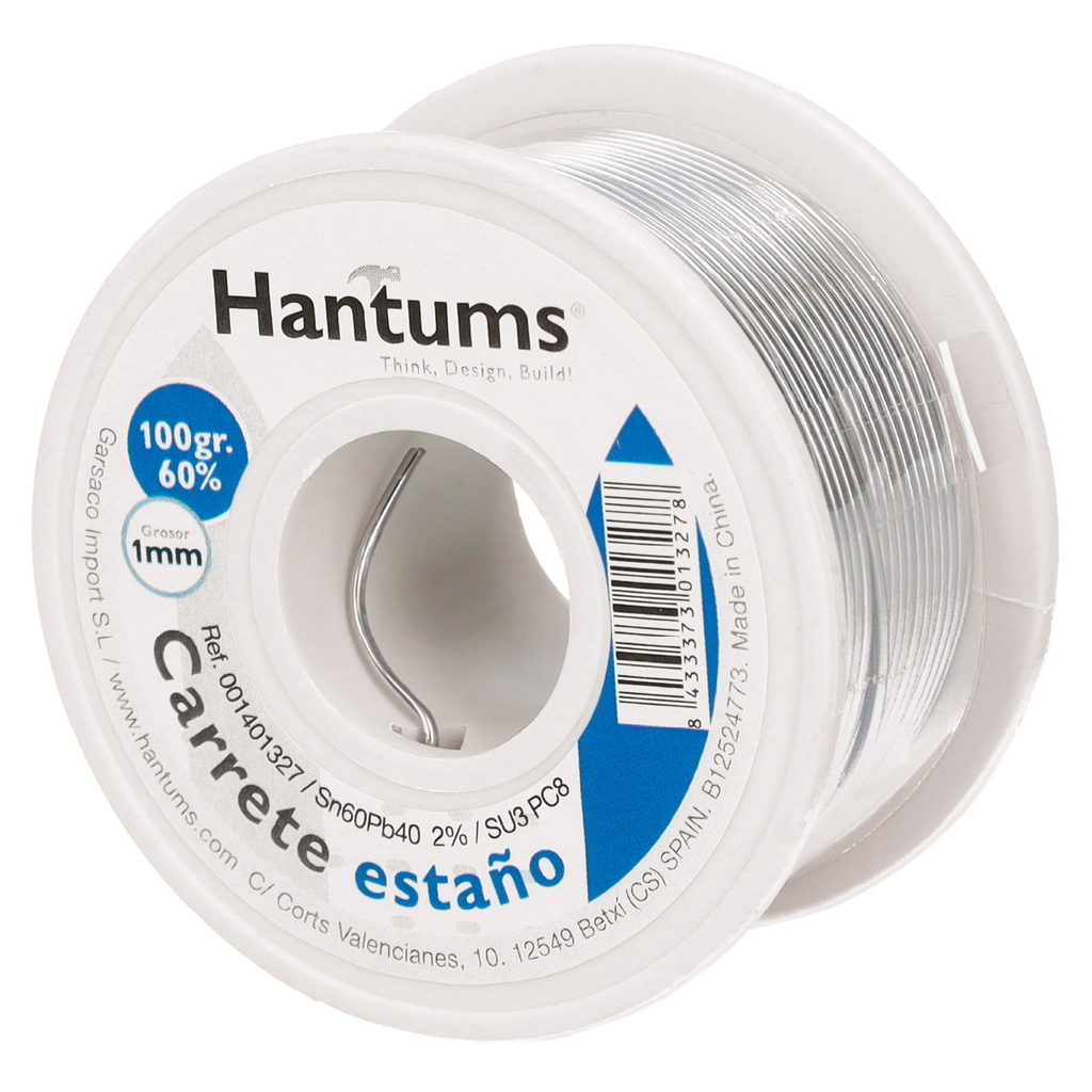 Bobine d’étain 100 g 60 % 1 mm