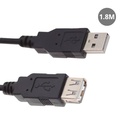 Male USB to female USB 2.0 - 1,8M