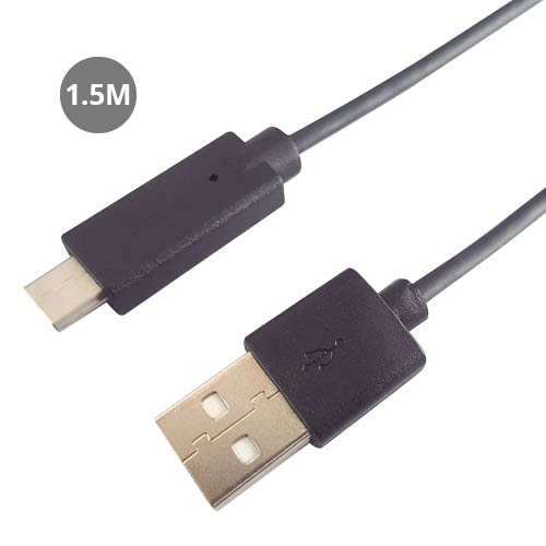 Male USB to male USB C 3.0 - 1,5M