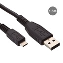 Male USB to male micro USB 2.0 - 1,5M