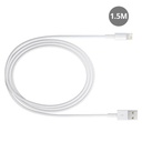 Cordon USB pour iPhone 5/5s/6/6s/7 - 1,5 M