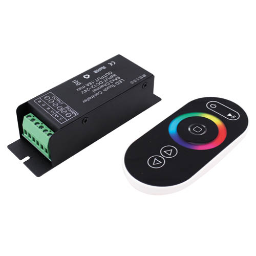 Régulateur pour bandes LED SMD RGB 216 W 12 V-24 V