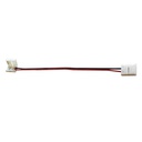 Clips with wire for 8mm LED strips